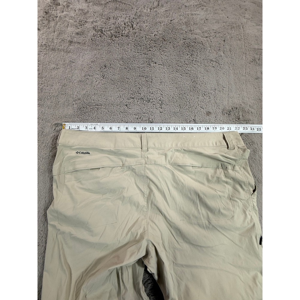Columbia Omni-Shield Convertible Hiking Pants Womens 22W Beige Outdoor‎ - Picture 4 of 7